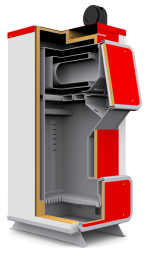 Котел длительного горения Heiztechnik Q Plus 65